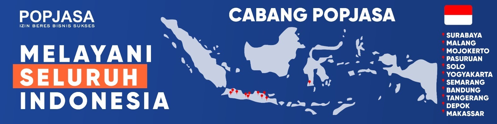 popjasa melayani seluruh indonesia
